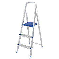 Escada de Alumínio 3 Degraus MOR