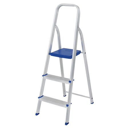 Escada de Alumínio 3 Degraus MOR