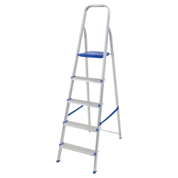 Escada de Alumínio 5 Degraus MOR