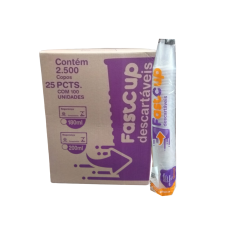 Copo 180ml Fastcup TR PS