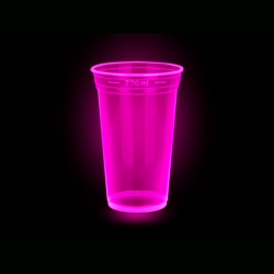 Copo 770ml Copaza PS Neon Rosa