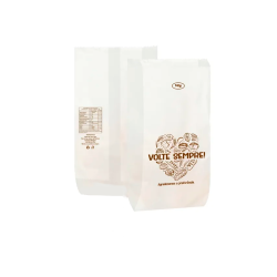Saco para pão Kraft de Papel Branco de 5kg com 500 unidades