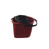 Balde 15L Espremedor Vermelho Fortcom