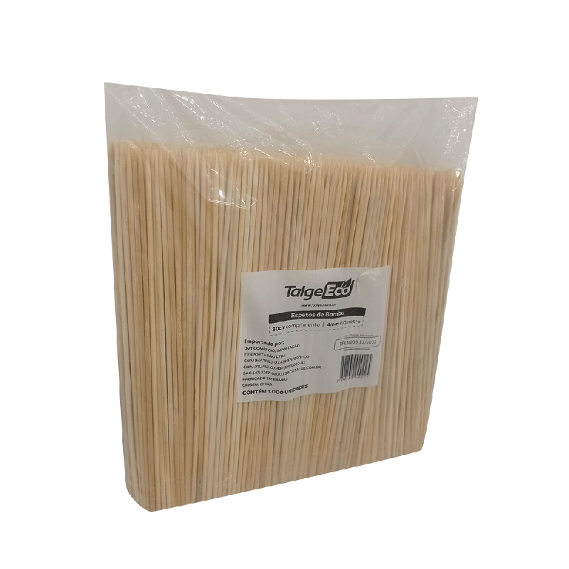 Espeto para Churrasco 30cm Talge 1.000 unidades