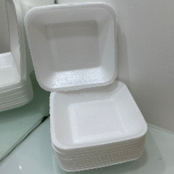 Bandeja Rasa de Isopor TFL01 Total Plast 400 unidades