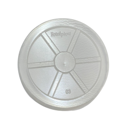 Tampa Sem Furo para Copo de Isopor 300ml Totalplast 1.000 unidades