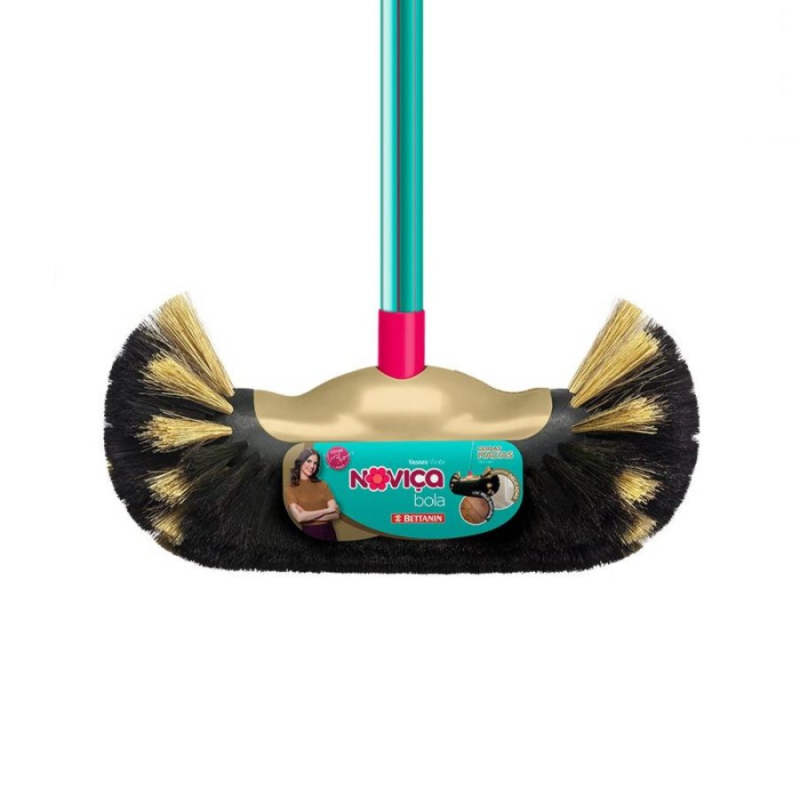 Vassoura Bola Noviça Indicada para Uso Interno