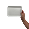 Bandeja de Isopor Rasa TRL03 Total Plast 400 unidades