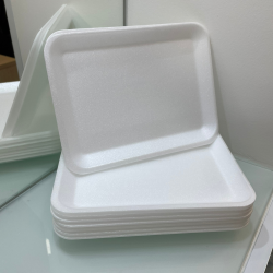 Bandeja de Isopor Rasa TRL03 Total Plast 400 unidades