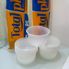 Pote 200ml Transparente PS Totalplast 1.000 unidades
