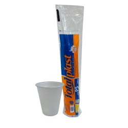 Copo 180ml Branco PS TotalPlast 2.500 unidades