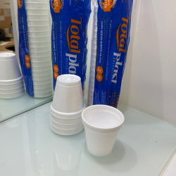 Copo de Isopor 120ml Totalplast 1.000 unidades
