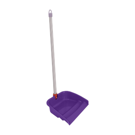 Pá para Lixo Dobrável com Cabo 60cm Shangrila - Lilás