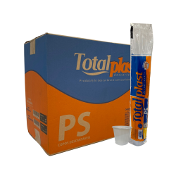 Copo Descartável 50ml Branco Totalplast 5.000 unidades