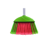 Vassoura Limpa Mais Com Cabo 58 Tufos Shangrila Rosa e Verde