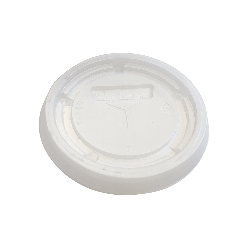 Tampa para Pote de 100ml e copos de 180/200ml Transparente Copomais com 2.000 unidades