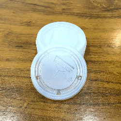 Tampa Descartável para Pote de 100ml e copos de 180/200ml Copomais com 2.000 unidades