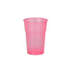 Copo Neon Rosa 300ml Copaza