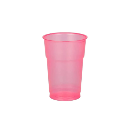 Copo Neon Rosa 300ml Copaza