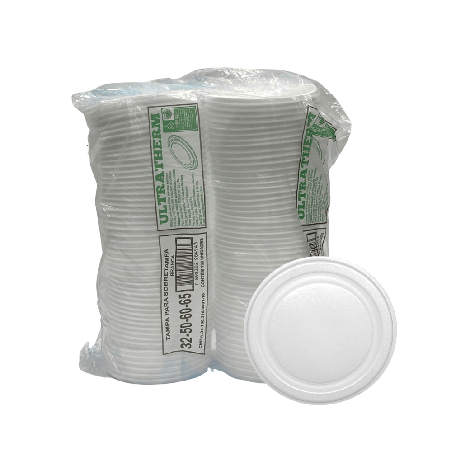 Tampa de Isopor para Marmitex 500/700/750/900ML Ultra com 100 unidades