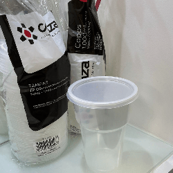 Copo 1.000ml Translúcido com Degrau Copaza 300 unidades