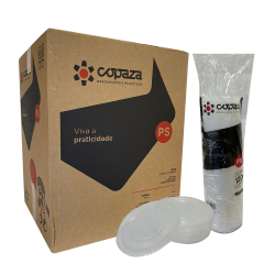 Tampa para Pote 500/750ml Copaza 720 unidades