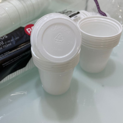 Copo 110ml Branco Liso PS Copaza 3.000 unidades