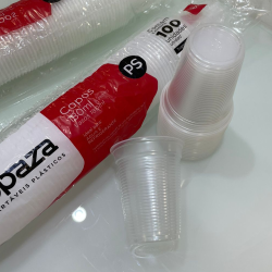 Copo 180ml Translúcido PS ABNT2012 Copaza 2.500 unidades