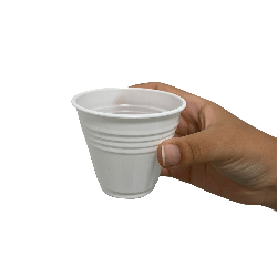 Copo Descartável 120ml Branco Chic Copaza 1.500 unidades