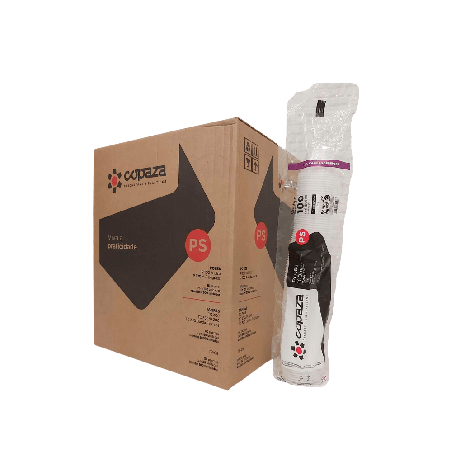 Pote 100ml Liso Translúcido P100 Copaza 2.500 unidades