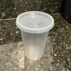 Copo 300ml Translúcido Liso PS Copaza 2.000 unidades