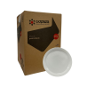 Prato 26cm Refeição Raso Branco Copaza 500 unidades