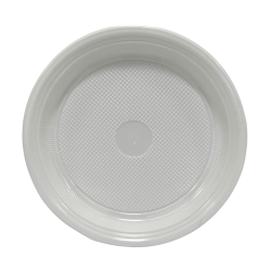 Prato Raso 21cm para Refeição Branco Copaza 1.000 unidades