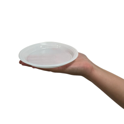 Prato 15cm Raso Sobremesa Branco Copaza 1000 unidades