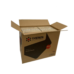 Prato 15cm Raso Sobremesa Branco Copaza 1000 unidades