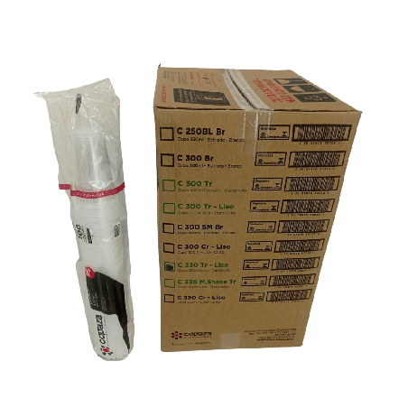 Copo 330ml Translúcido ABNT2002 PS Copaza 2.000 unidades