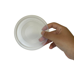 Tampa para Copos 770 e Potes 500/400/300ml TP08 Copaza 1.000 unidades