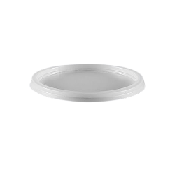 Tampa TP07 Translúcida sem Furo para Copos 400/440/500ml e Potes 200/250ml Copaza 2.000 unidades