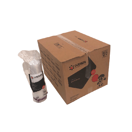 Pote 500ml Liso Translúcido P-08 Copaza 1.000 unidades