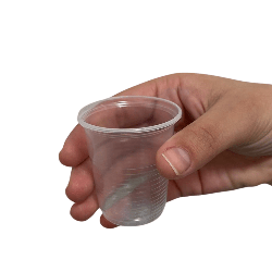 Copo 80ml Translúcido PS Copaza 3.000 unidades