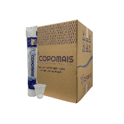 Copo 180ml Transparente PS Copomais 2.500 unidades