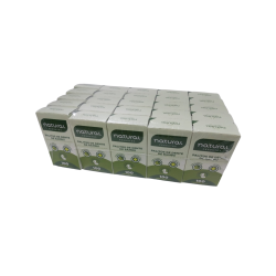 Palito de Dente de Bambu Natural - 25 Paliteiros de Papel com 100 palitos cada