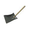Pá para Lixo Cabo Curto Zincada MM Acessórios