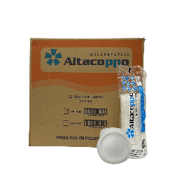 Tampa para copo de 330ml Altacoppo Transparente 2.000 unidades