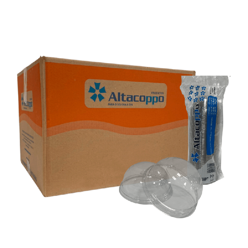 Tampa Bolha sem Furo para Copos 400,440,500 e 550ml Altacoppo 1000 unidades