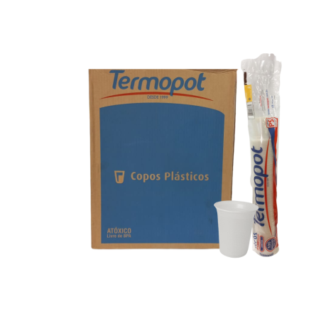 Copo Descartável 150ml Translúcido Termopot 2.500 unidades