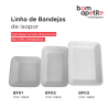Bandeja de Isopor Funda BF01 Bom Apetite 400 unidades