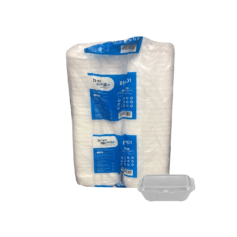 Estojo de Isopor BH101 Bom apetite com 200 unidades