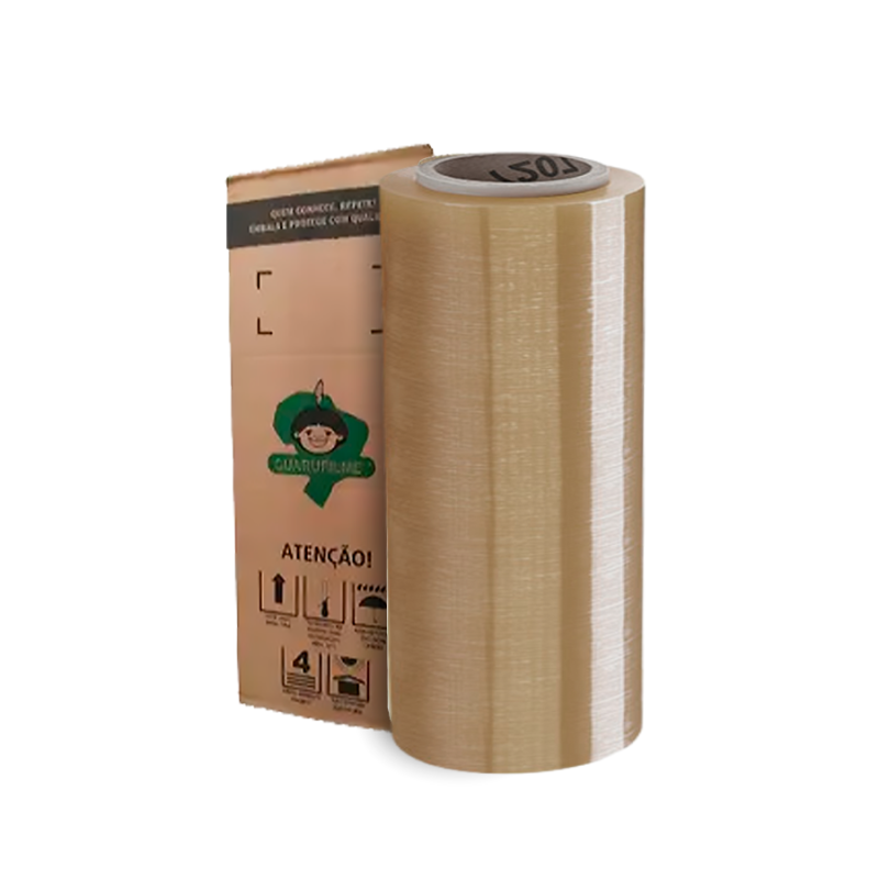 Bobina de Filme PVC 30 cm x 9 micras x 600 m Guarufilm - 1 unidade
