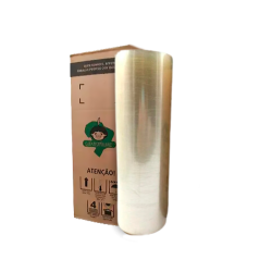 Bobina de Filme PVC 60 cm x 11 micras x 1000 m Guarufilm - 1 unidade
